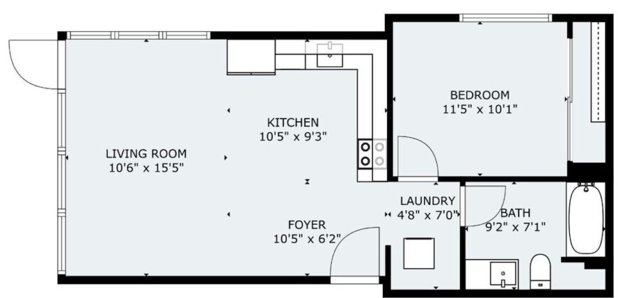Brand New Luxury Living Now Leasing! 3105 Bellevue Ave #201