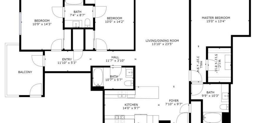1070 S Bedford St #205 – FOR RENT!